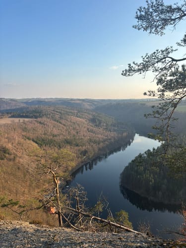 Ziegenrück: an der Saale zum Lasterberg