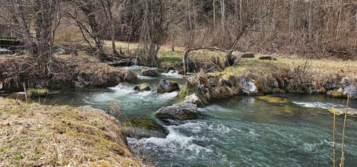 Rund um den Isar-Stausee in Bad Tölz