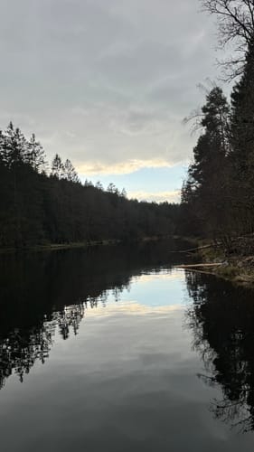 Vom Blaibacher Stauwehr zum Höllenstein Stauwehr