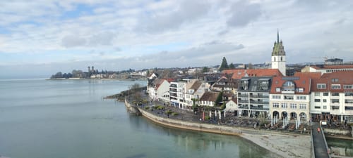 Rund um den Hafen und Schloss Friedrichshafen