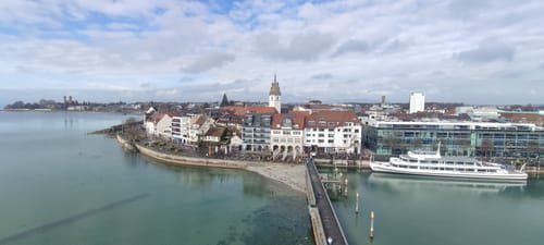 Rund um den Hafen und Schloss Friedrichshafen