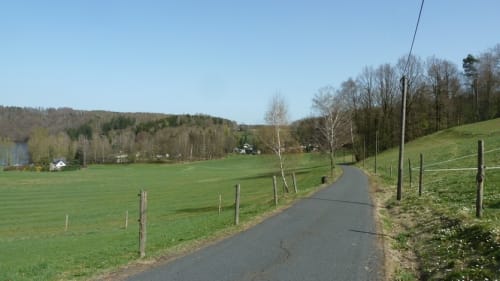 Von Frankenberg um die Talsperre Kriebstein
