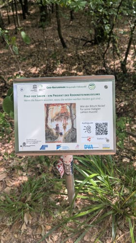 Rundwanderweg Reichelsheim 1: Sagenweg Wildweibchenstein