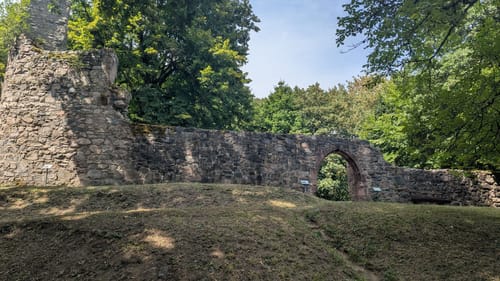 Rundwanderweg Reichelsheim 1: Sagenweg Wildweibchenstein