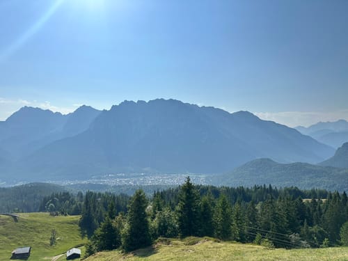 Hoher Kranzberg und Ferchensee ab Mittenwald