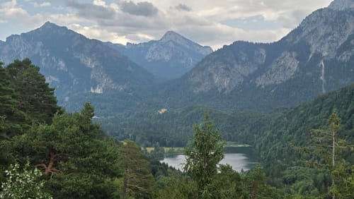 Alpsee - Füssener Altstadt - Kalvarienberg