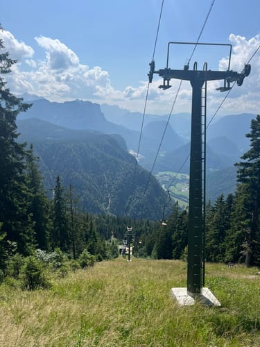 Zum Predigtstuhl über Waxriessteig, Abstieg über Alpgartensteig