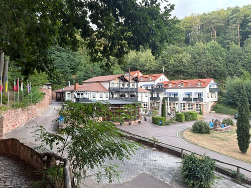 Bärenlochweiher - Heidenfelsen - Nanstein