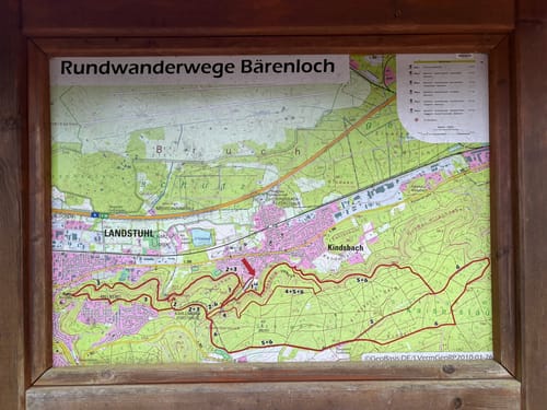 Bärenlochweiher - Heidenfelsen - Nanstein