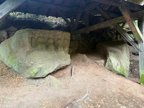 Bärenlochweiher - Heidenfelsen - Nanstein