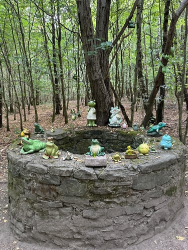 Durch die Wälder bei Schloss Landsberg