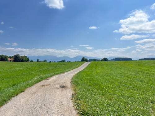 Runde bei Penzberg