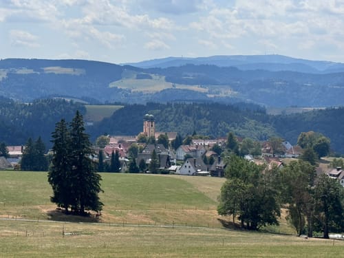 Sankt Märgen zu den Zweribach-Wasserfällen