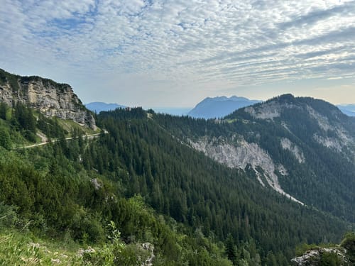 Alpspitz Bergstation - Hochalm - Kreuzeck Bergstation