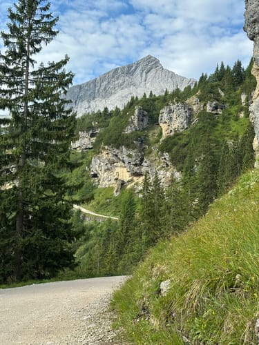 Alpspitz Bergstation - Hochalm - Kreuzeck Bergstation
