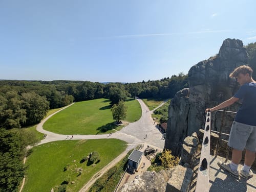 Externsteinen und Falkenburg Rundwanderung
