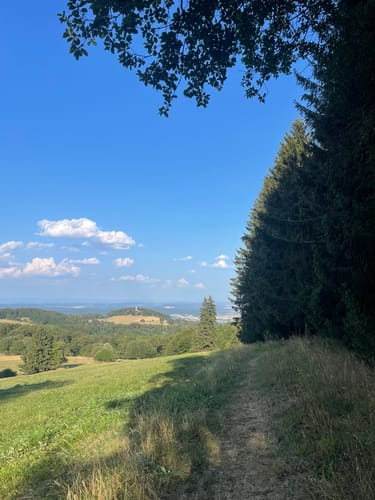 Basaltsee - Gangolfsberg - Thüringer Hütte