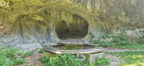 Felsengarten Klumpertal (Naturlehrpfad - schwarzer Ring)
