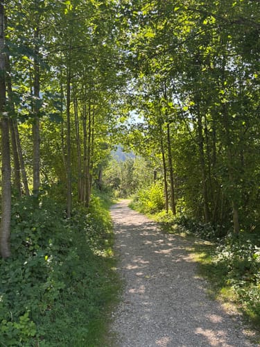 Von Bad Oberdorf entlang der Ostrach und zum Schleierfall