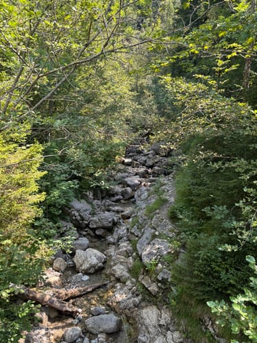 Von Bad Oberdorf entlang der Ostrach und zum Schleierfall