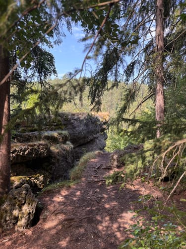 Durchs Klumpertal bei Pottenstein