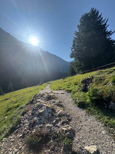 Schrecksee ab Auele