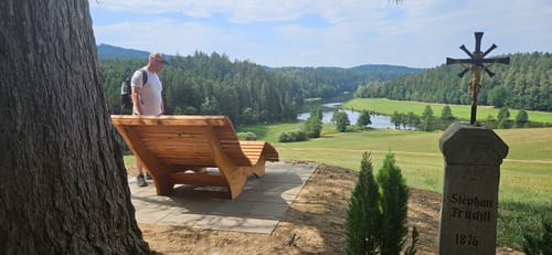 Vom Blaibacher Stauwehr zum Höllenstein Stauwehr