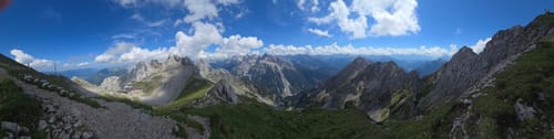 Passamani Rundwanderweg auf dem Karwendel