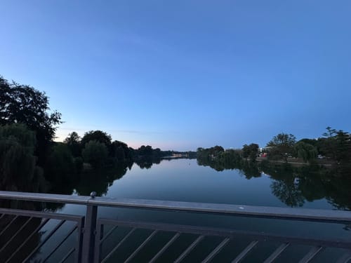Münster: Schlossgarten, Münsterische Aa