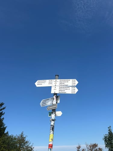 Über Schauinsland und Kypfelsen