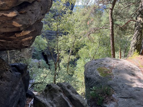 Gorisch -Hunskirchen am Papststein - Kleinhennerstdorfer Stein