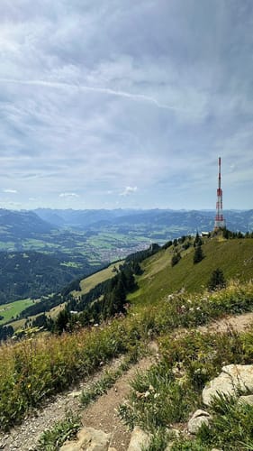 Alpe Weiherle - Grünten Gipfel