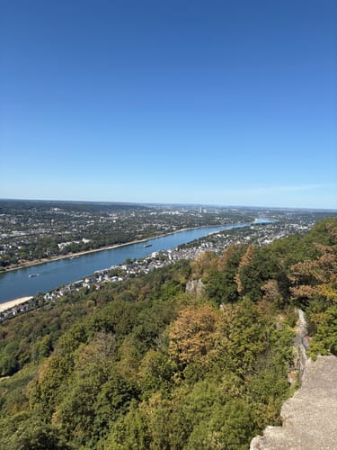 Königswinter - Drachenfels - Milchhäuschen -  Hirschburg