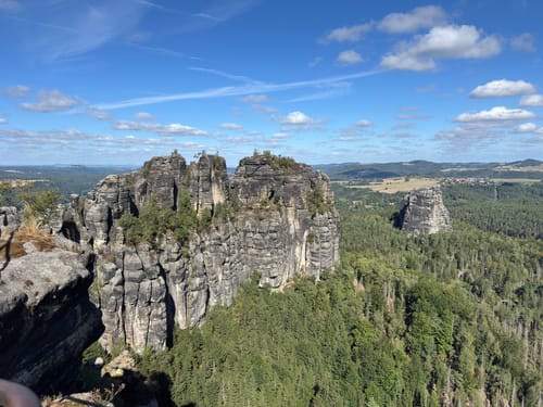 Zu den Schrammsteinen
