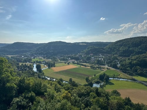 Burgruine Neideck – Ruine Streitburg von Muggendorf