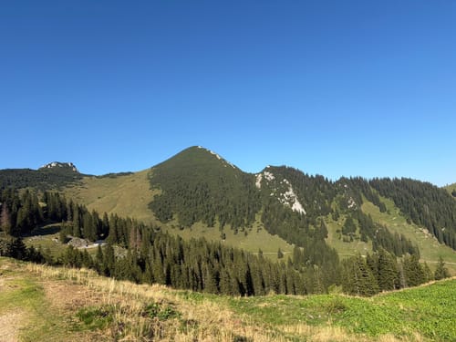 Sachrang nach Geigelstein über den Ackerwaldweg
