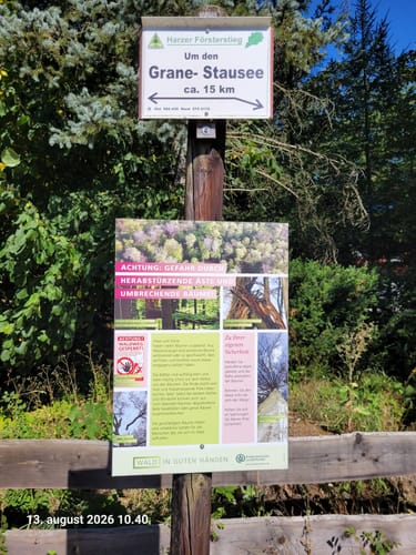 Rundwanderweg Granetalsperre