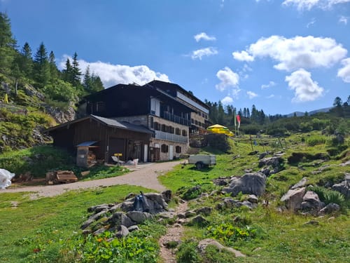 Reiter Alm über Wachterlsteig