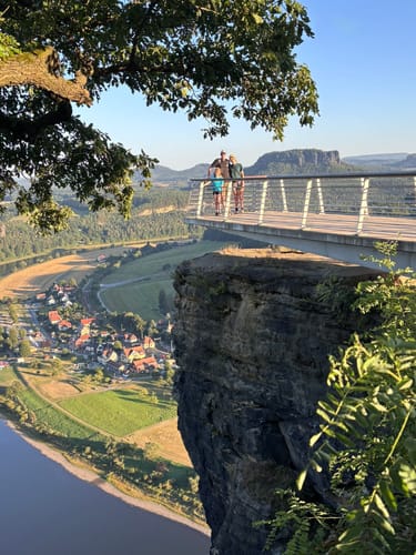 Zur Bastei und Basteibrücke
