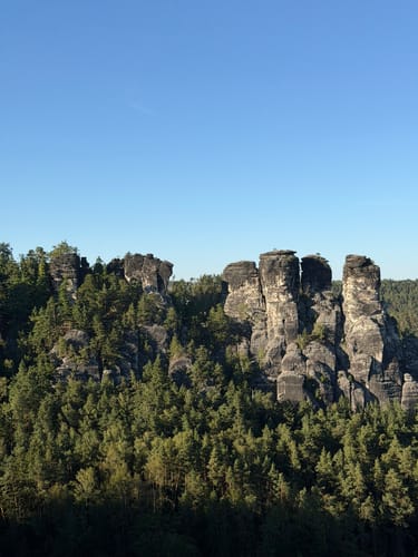 Zur Bastei und Basteibrücke