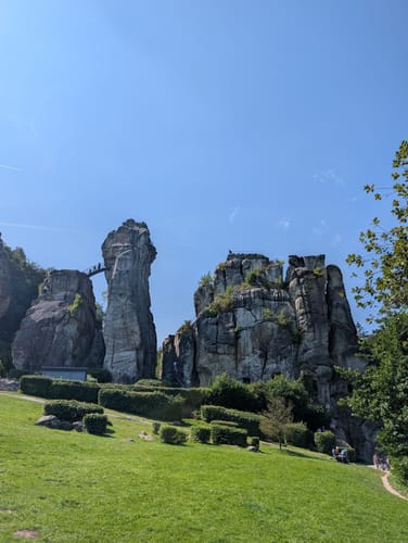 Externsteinen und Falkenburg Rundwanderung