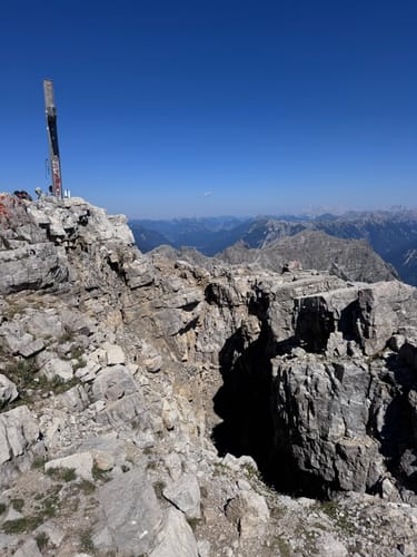 Über die Kreuzspitze auf den Hochvogel