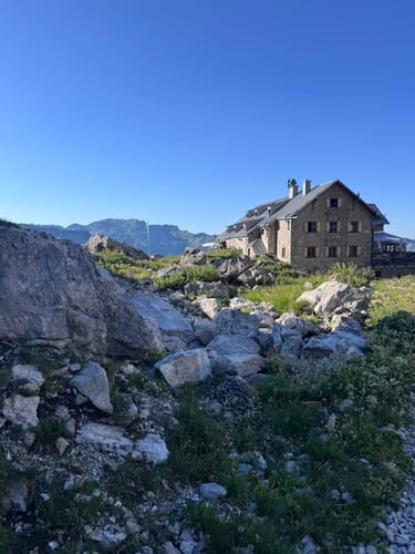 Über die Kreuzspitze auf den Hochvogel