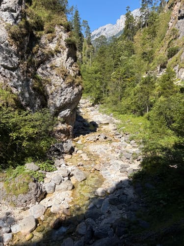 Almbachklamm und Ettenberg ab Hintergern