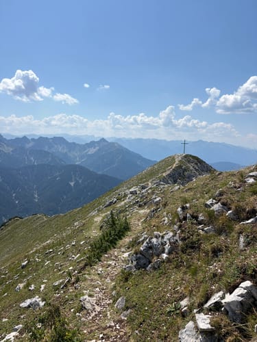 Mittenwalder Höhenweg (A/B): Bergstation-Talstation