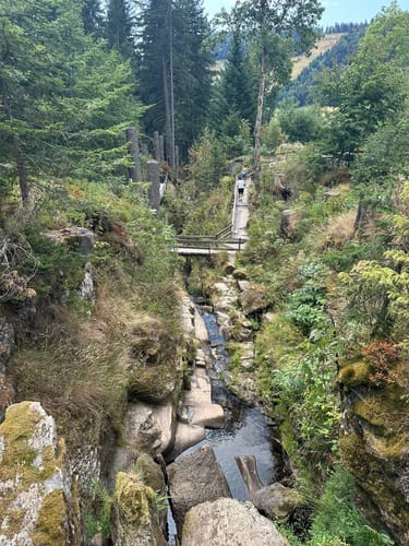Menzenschwander Wasserfälle - Gschweih