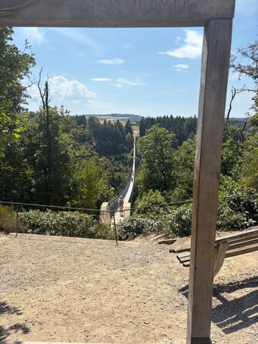 Rundwanderung Geyerlay - Längste Hängeseilbrücke Deutschlands
