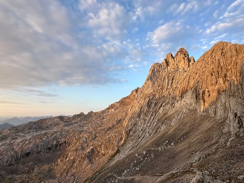 Die Via Alpina, Etappe 45: Meilerhütte - Reintalanger Hütte