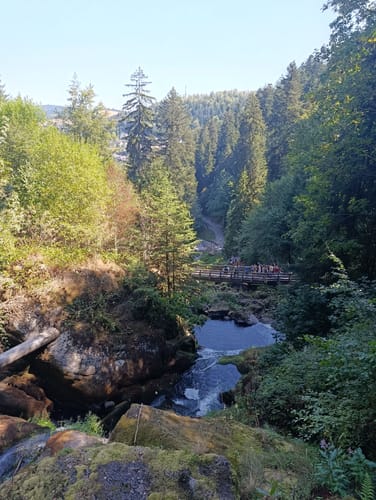 Wasserfälle - Hochseilgarten - Bergsee