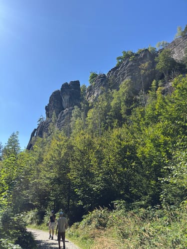 Kuhstall und Lichtenhainer Wasserfall